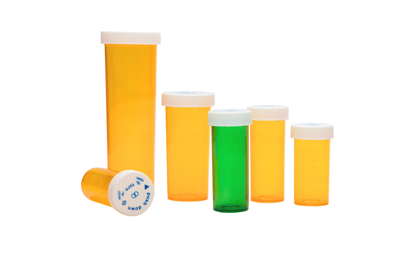 Child Resistant Cap with Vial