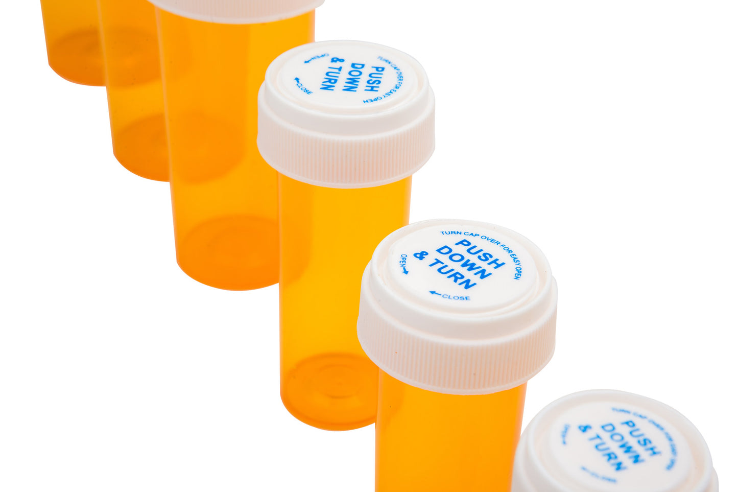 Push Down Lock - Reversal Cap Vial