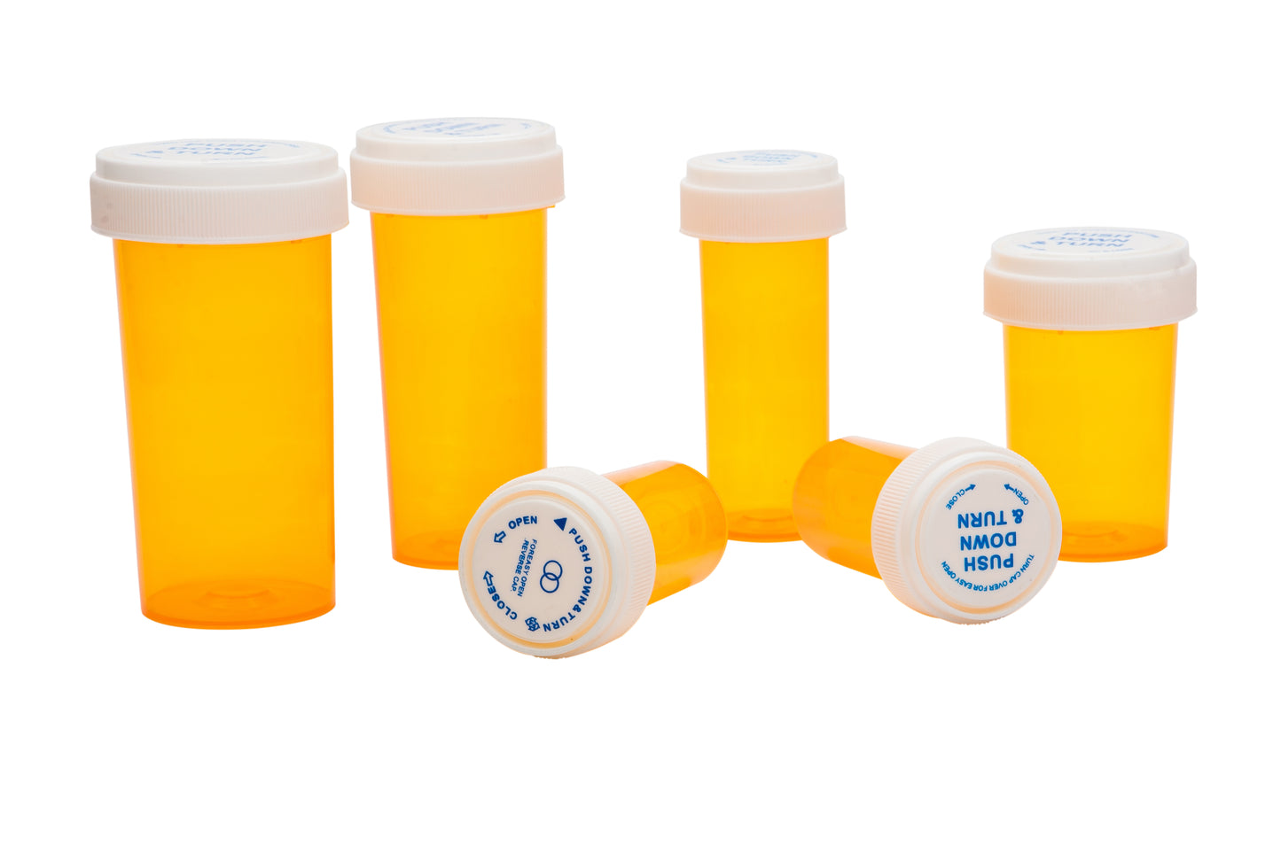 Push Down Lock - Reversal Cap Vial