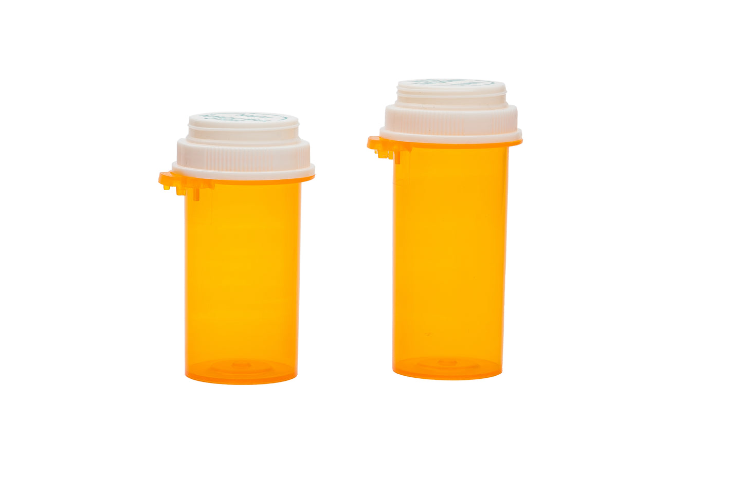 Thumb-Click Vials with Reversible Bottle